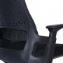 Chaise de Bureau Ergonomique – Dossier Mesh avec Appui-Tête (Noir)