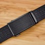 Ceinture en Cuir Homme WILLIAMPOLO, Boucle Automatique Tendance & Décontractée