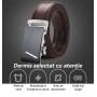 Ensemble Coffret Cadeau 2 Pièces, ceinture et porte-monnaie Homme en Cuir