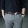 Ensemble Coffret Cadeau 2 Pièces, ceinture et porte-monnaie Homme en Cuir