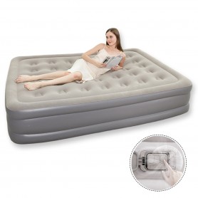 Matelas Autogonflable Automatique, 2 places, avec Pompe Intégrée, pour l’Intérieur et l’Extérieur