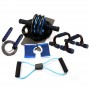 Kit Roue Abdominale 7-en-1, Ensemble Fitness Multifonction pour Entraînement Complet