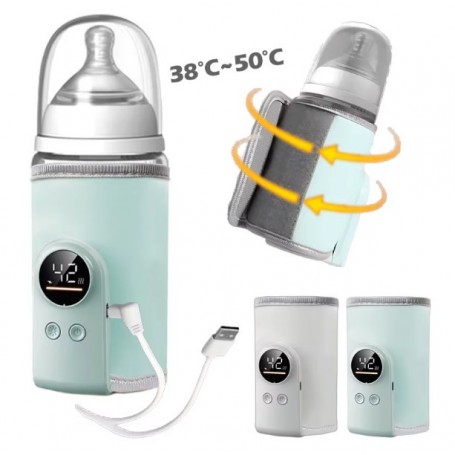 Chauffe-biberon USB portable pour bébé, intelligent avec contrôle de température