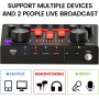 Kit Microphone Studio BM-800 avec Carte Son V8K – Ensemble Audio Professionnel pour Podcast, Chant et Streaming
