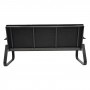Banc d’Accueil, Chaise de Salle d’Attente 3 Places, pour Bureau, Banque ou hôtels