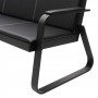 Banc d’Accueil, Chaise de Salle d’Attente 3 Places, pour Bureau, Banque ou hôtels