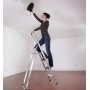 Échelle Escabeau Pliable en Aluminium – 4 marches Antidérapants