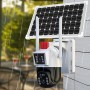 Caméra de Surveillance Solaire CALUS VC 12-4G – 4G HD avec Vision Nocturne