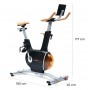 Vélo de sport d’Appartement Fitness Série 900, Freinage Magnétique, 32 Niveaux de Résistance