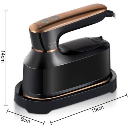 Mini Fer à Repasser Vapeur Portable Boma BM-2103, 1100W avec Vapeur Verticale