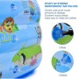 Piscine Gonflable Rectangulaire Enfants, Motifs Animaux pour 1 à 3 enfants