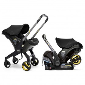 Poussette avec Nacelle Doona pour bébé, Système de Voyage Compact et Sécurisé