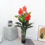 Plante Artificielle Glaïeul en Velours Grand Format 1,7 m, Élégance Florale