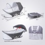 Lit moustiquaire de Voyage pour Bébé Beberoad, Portable, Sécurisé et Confortable