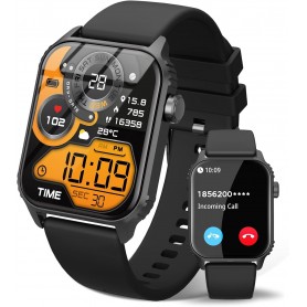 Montre Connectée Modio DF02, Appels Bluetooth, Suivi Santé et Écran 2.2”