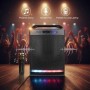 Système HiFi Portable Sing-e ZQS8170, Enceinte 8” Bluetooth avec Bass Boost et LED RGB