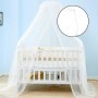 Moustiquaire de Luxe pour Bébé avec Support Réglable, Protection Élégante pour Berceau
