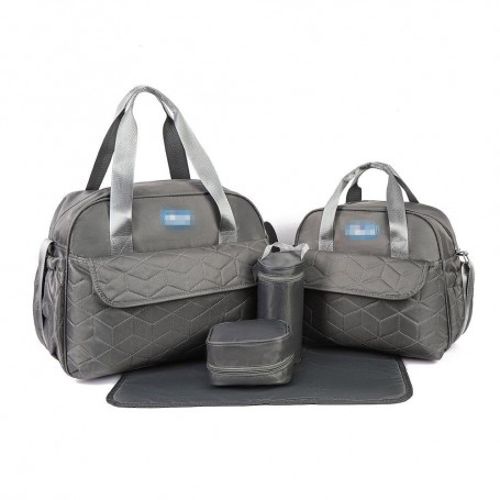 Ensemble de Sacs à Langer 5 Pièces pour Bébé, Organisation Complète