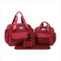 Ensemble de Sacs à Langer 5 Pièces pour Bébé, Organisation Complète