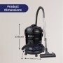 Aspirateur Eau & Poussière SPJ 1600W, Cuve 22L avec Fonction Soufflage