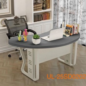Bureau Design Arche Crescent UL-25SD0208,120x80 cm, Table PC pour Chambre, bureau, jeux, cybercafé