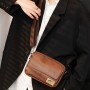 Sac à bandoulière type sac messager, Style coréen rétro et décontracté