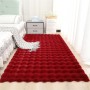 Tapis, moquette Peluche Effet Fourrure 2x1.5m, Ultra Doux, Antidérapant, Imitation Poils de Lapin, Chambre & Salon