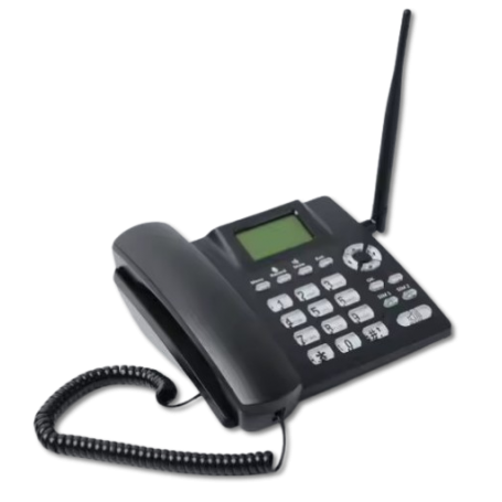 Téléphone de Bureau GSM Sans Fil SQ Mobile LS930, Double SIM, Batterie 2000mAh, SMS & Radio FM