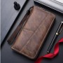 Portefeuille Long Homme, Fermeture Éclair, Grande Capacité, Multi-Compartiments & Design Élégant