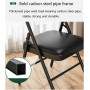 Chaise Pliante en Acier au Carbone – Compacte, Antidérapante, Confortable & Portable (Usage Maison & Événement)