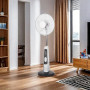 Ventilateur sur Pied Rechargeable SPJ SFX-BRDC16017, 360° Air Flow, Refroidissement Intelligent & Haute Autonomie