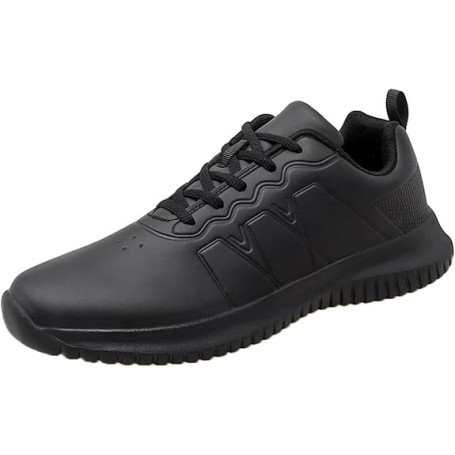 Chaussures de Travail Cuisine Homme, Antidérapantes, Résistantes à l’Huile, Légères & Confortables