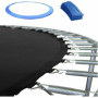 Trampoline de Jardin 3M avec Filet de Sécurité, 10FT, Structure Robuste & Coussin de Protection PVC