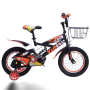Vélo pour Enfants,16 Pouces, cadre en acier solide et ses pneus en caoutchouc, Robuste et Sécurisé