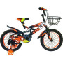 Vélo pour Enfants,16 Pouces, cadre en acier solide et ses pneus en caoutchouc, Robuste et Sécurisé