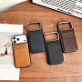 Coque de Protection Premium pour iPhone 17 Pro Max avec Porte-Cartes Magnétique