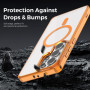 Coque Magnétique Transparente pour Samsung S26 Ultra, Protection Antichoc Compatible Recharge Sans Fil
