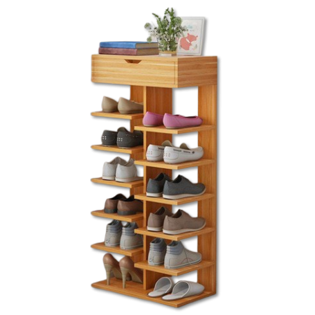 Étagère de Rangement Économique pour Maison avec Tiroirs et Fermeture à Glissière