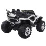 Voiture Électrique Tout-Terrain 12V pour Enfants, 2 Places avec Télécommande et Lumières LED
