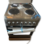 Cuisinière Électrique MAXI F6S04E4 Inox, 60x60, 4 Foyers avec Four Électrique