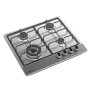 Plaque de Cuisson à Gaz Taurus GI4EB, 4 Brûleurs Inox avec Triple Wok 8.15 kW