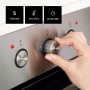 Four Encastrable Multifonction Taurus HS576IXM, 76L Inox avec Grill et Nettoyage Vapeur