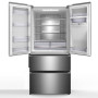 Réfrigérateur Wilson 515 Litres French Door Side by Side Inox avec Fontaine, compresseur Inverter