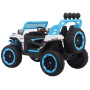 Voiture Électrique pour Enfants BLK-218, Double Moteur 12V avec Télécommande et Suspensions