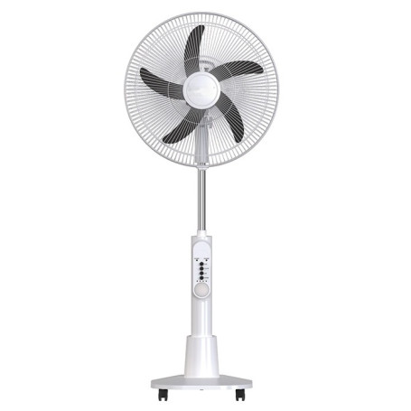 Ventilateur Rechargeable Bassafan BA-T4818 avec Télécommande et LED