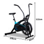 Vélo d’Exercice Cardio Air Bike Proflex AF1, Vélo Elliptique Intérieur