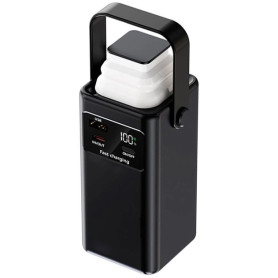 Power Bank, Batterie Externe Grande Capacité 78000mAh, Charge Rapide avec Lampe LED et Lumière de Camping