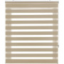Store Enrouleur Jour/Nuit Beige, Élégance et Contrôle de la Lumière 100x100cm