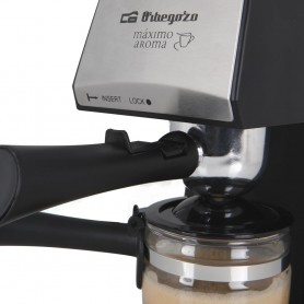 Machine à café hydro pression, 5 bars, 2-4 tasses, cruche en verre incluse - EXP 4600