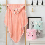 Serviette de Bain en Coton pour Enfants, de 25 mois à 6 ans, 100% coton